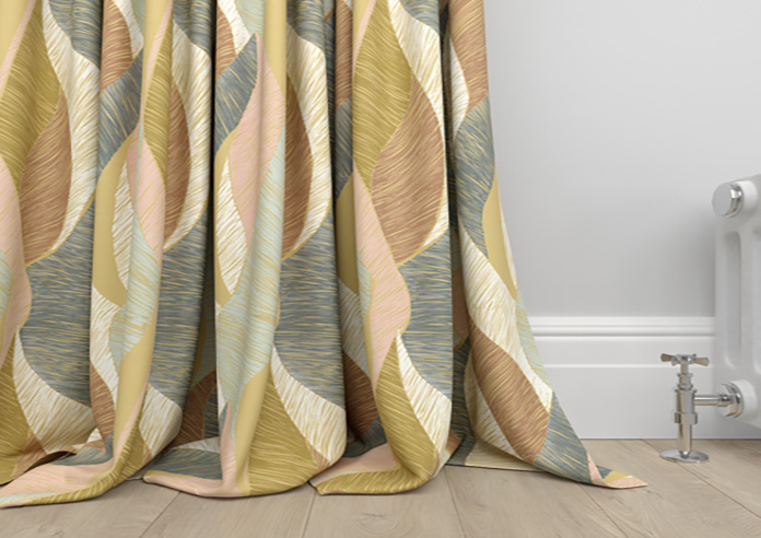 Anthurium, Caramel - Made to Measure Curtains - Image 6